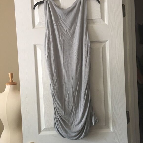 CAbi gray Roushed tunic sleeveless - Picture 7 of 7